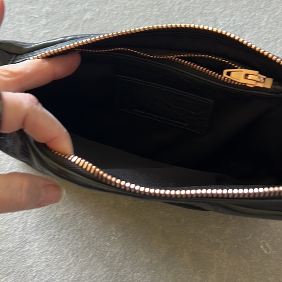 Designer Alexander wang black pebble leather dumbo clutch - Picture 3 of 12